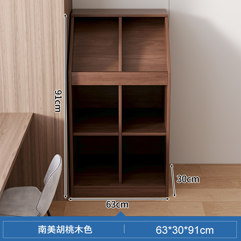 Estante de estantería Estante de piso a techo Estantería corta Combinación de gabinete de rejilla Gabinete de almacenamiento Hogar integrado contra la pared Gabinete de almacenamiento de exhibición