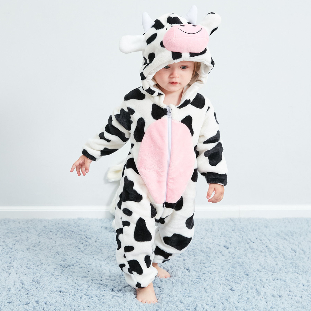 Cow crawling suit