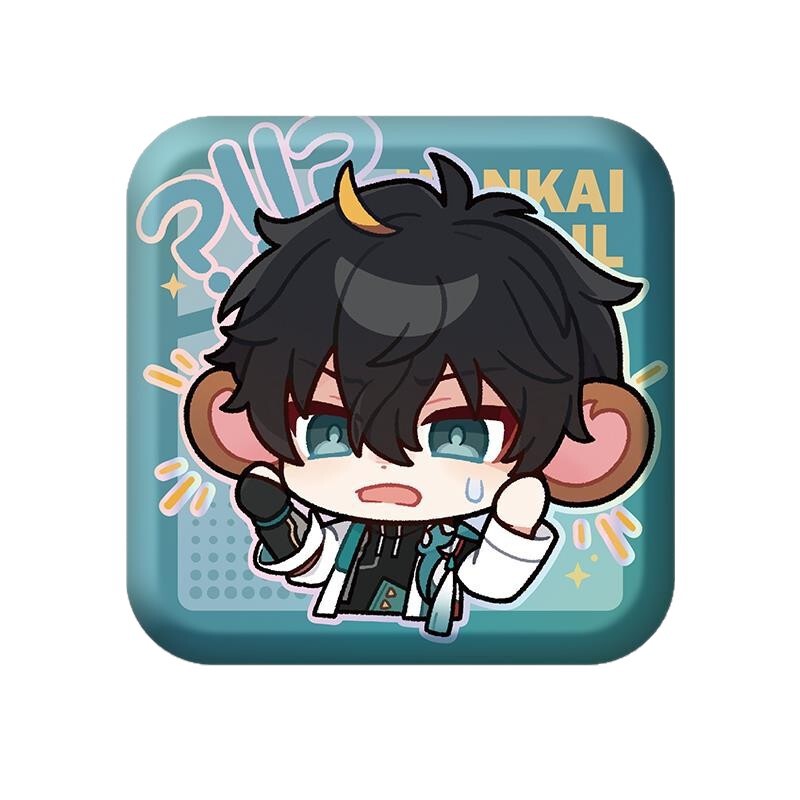 正規品 Honkai Impact: Star Rail パム展示館シリーズ スクエア缶バッジ|undefined