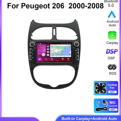DVD Navigation – for logo 206 2000-2008