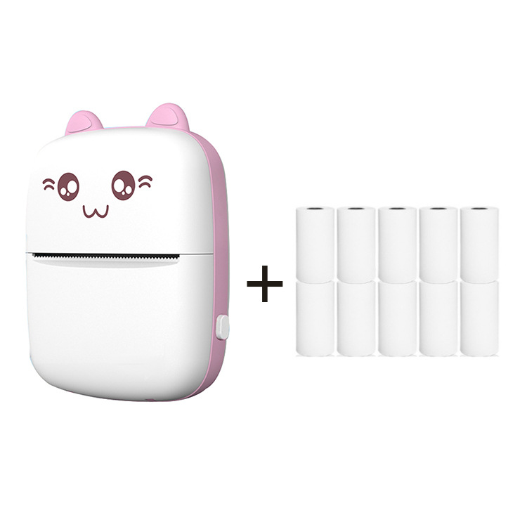 Factory wholesale cross -border student pocket mini questions to shoot search information labels convenient thermisture printer