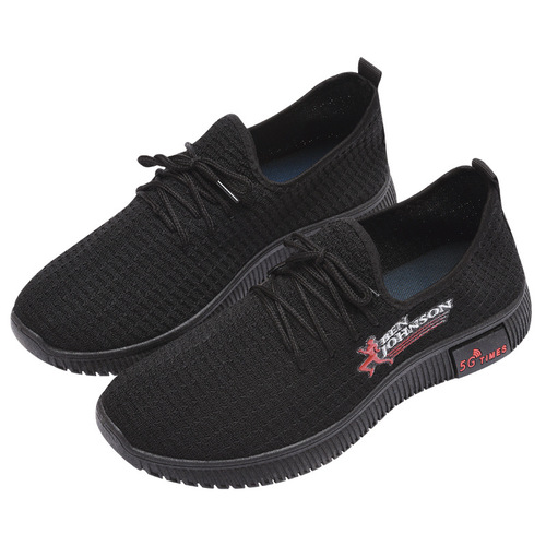 Cross-border men's shoes autumn new old Beijing cloth shoes dad men's casual sports middle-aged and elderly walking shoes single shoes wholesale