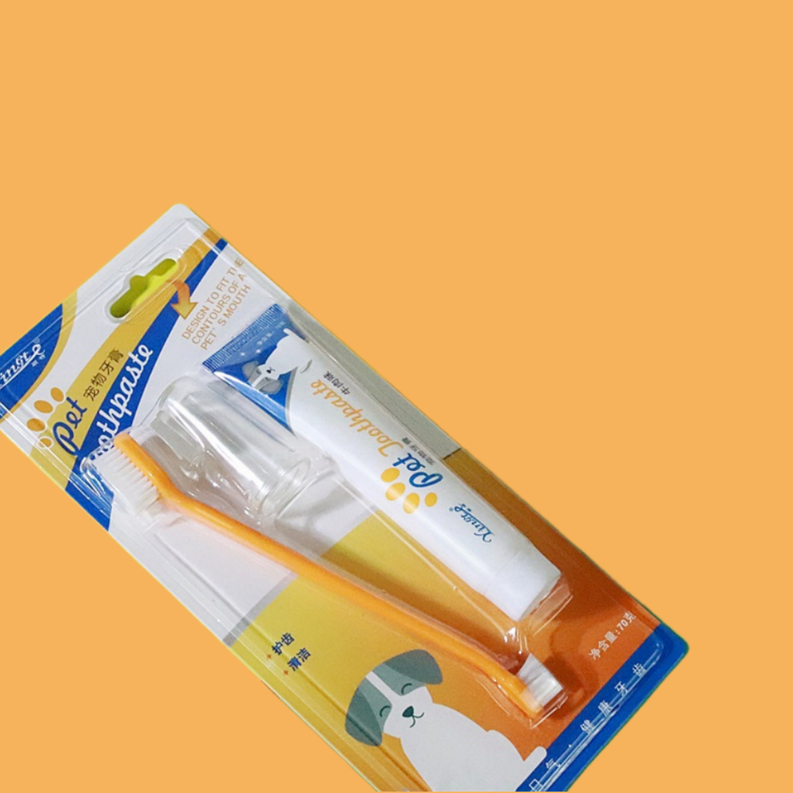 cepillo de dientes para mascotas pasta de dientes conjunto de dedo cepillo de dientes para gatos cepillo de dientes para perros cepillo de dientes para perros limpieza oral cepillo de dientes para enfermería cepillo de dientes