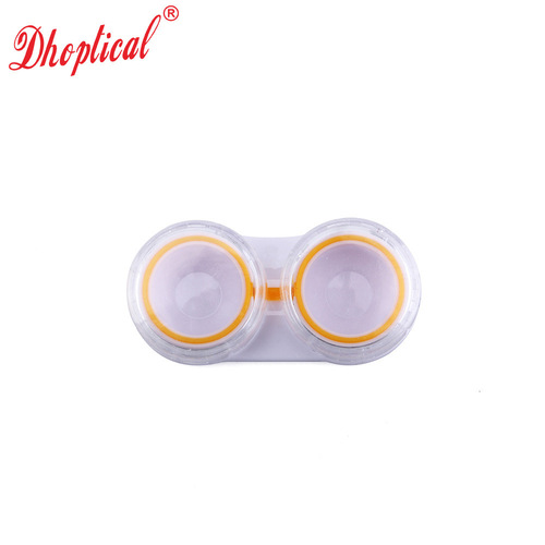 Colorful contact lens double box, companion box waterproof and leak-proof design, two-color contact lens box