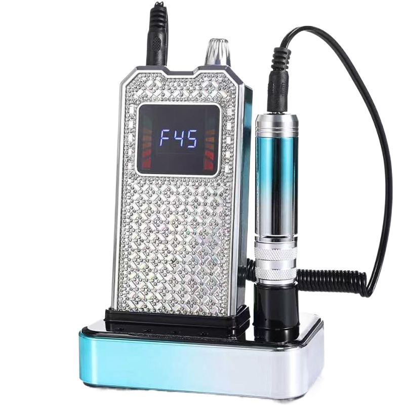 máquina de molienda de uñas para remover la piel muerta, máquina de molienda de uñas especial, almacenamiento de energía, molienda profesional eléctrica conveniente