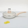 20cm fried pan+glass lid