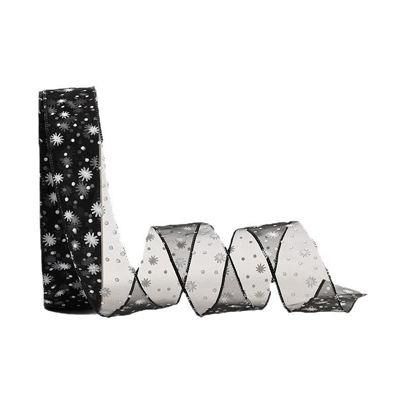 Huaxi estrella cinta coreana ondulado punto de cinta material de embalaje de flores hecha a mano DIY regalo florista cinta