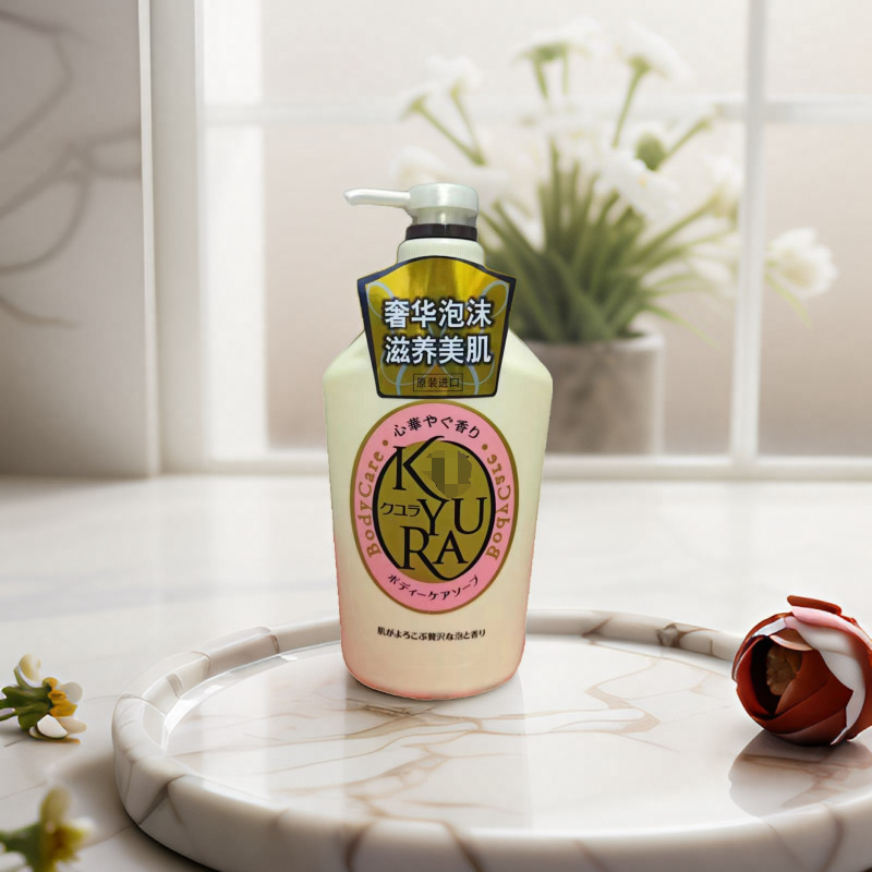향기로운 바디 비누 각질 제거 보습 및 피부 회춘 보습 및 피부 회춘 550ML 일본에서 수입 된 원래