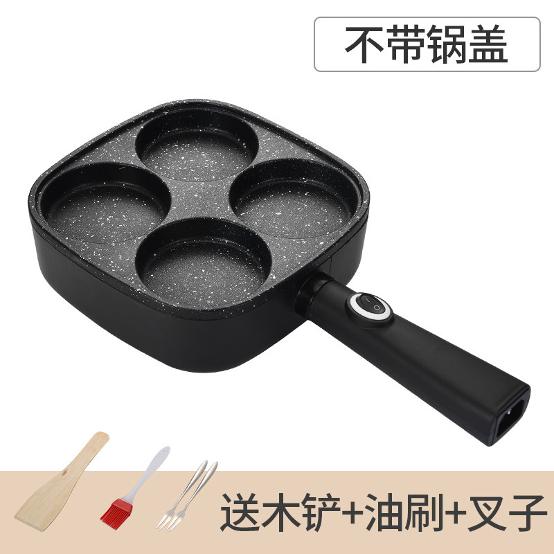 4구 블랙 플러그인 메디컬 스톤 논스틱(커버 제외) 선물팩