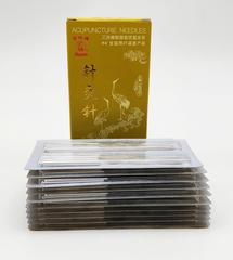 華佗牌針灸針半1寸半1.5寸2寸3寸可重複使用銀針毫針鍍銀柄針