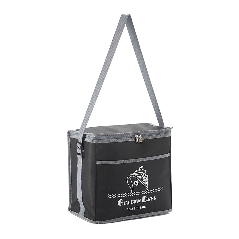 Bolsa Térmica Porta Alimentos de Tela Oxford, Portátil, Plegable, para Viaje