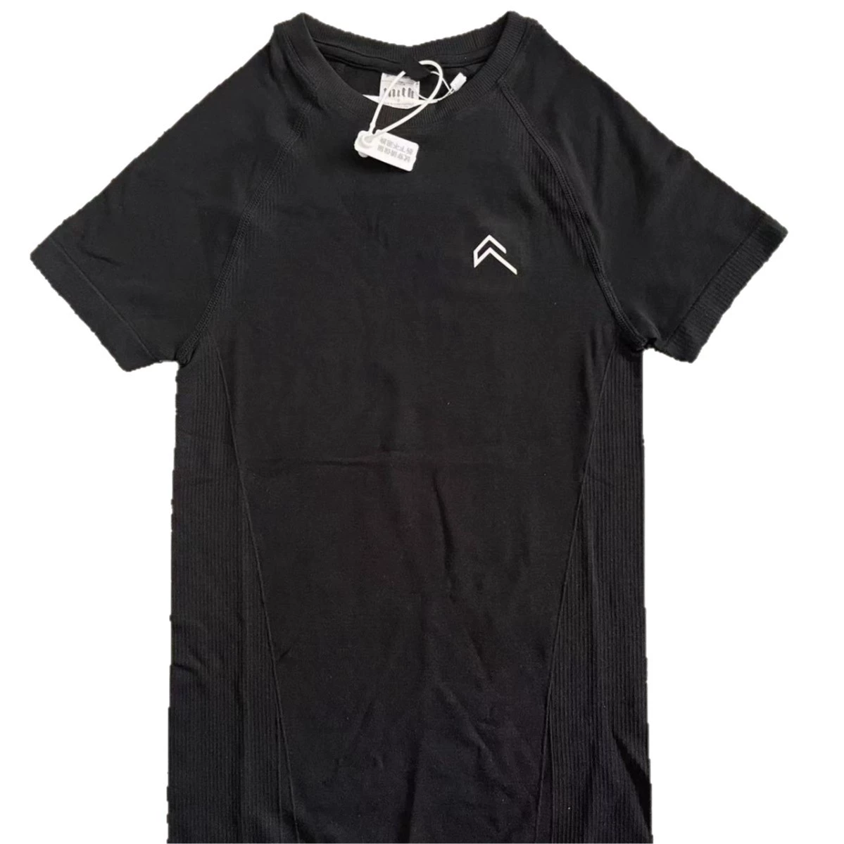 Sports T-shirt for gym, slim fit, tight