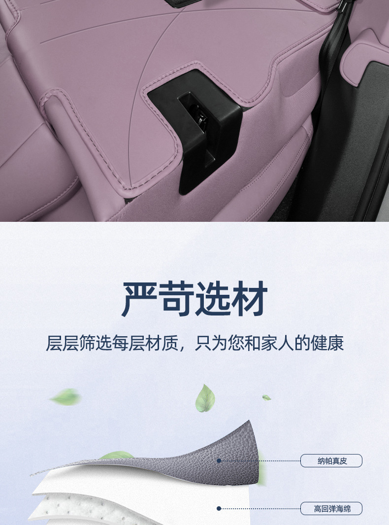 2024 Ledo L60 Trunk Mat Special for Nio L60 Fully Enclosed Trunk Mat Interior Modification Car Supplies