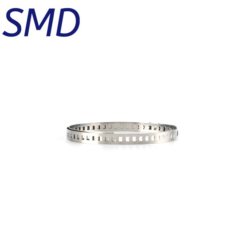 Abrazadera de jaula de bola interior y exterior ajustable de medio eje de acero inoxidable 304 sola oreja clip no polar abrazadera de cubierta de polvo abrazadera de resorte