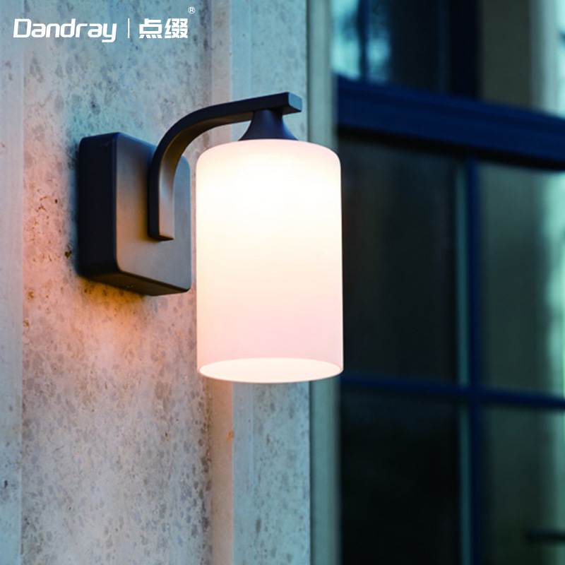 Outdoor Wall Lamp Waterproof Courtyard Villa Terrace Lamp Outdoor Sun Room Entrance Balcony Exterior Wall Garden Lighting