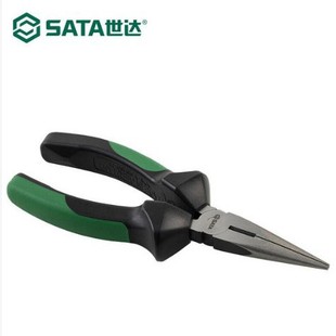 Sata 8inch Needle-Nose Pliers 70102A Electrician's 6inch Needle-Nose Pliers 70101A Pointed Manual Gripping Pliers Sata Long Nose