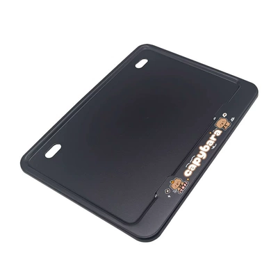 Electric vehicle license plate frame — design, universal rear license plate
