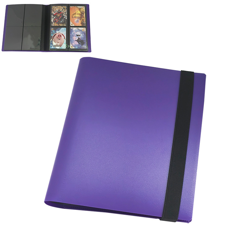 Libro de cartas de gran capacidad de nueve cuadrículas Libro de colección de cartas Ultraman Game King PTCG Star Card Book 360 Card Spot