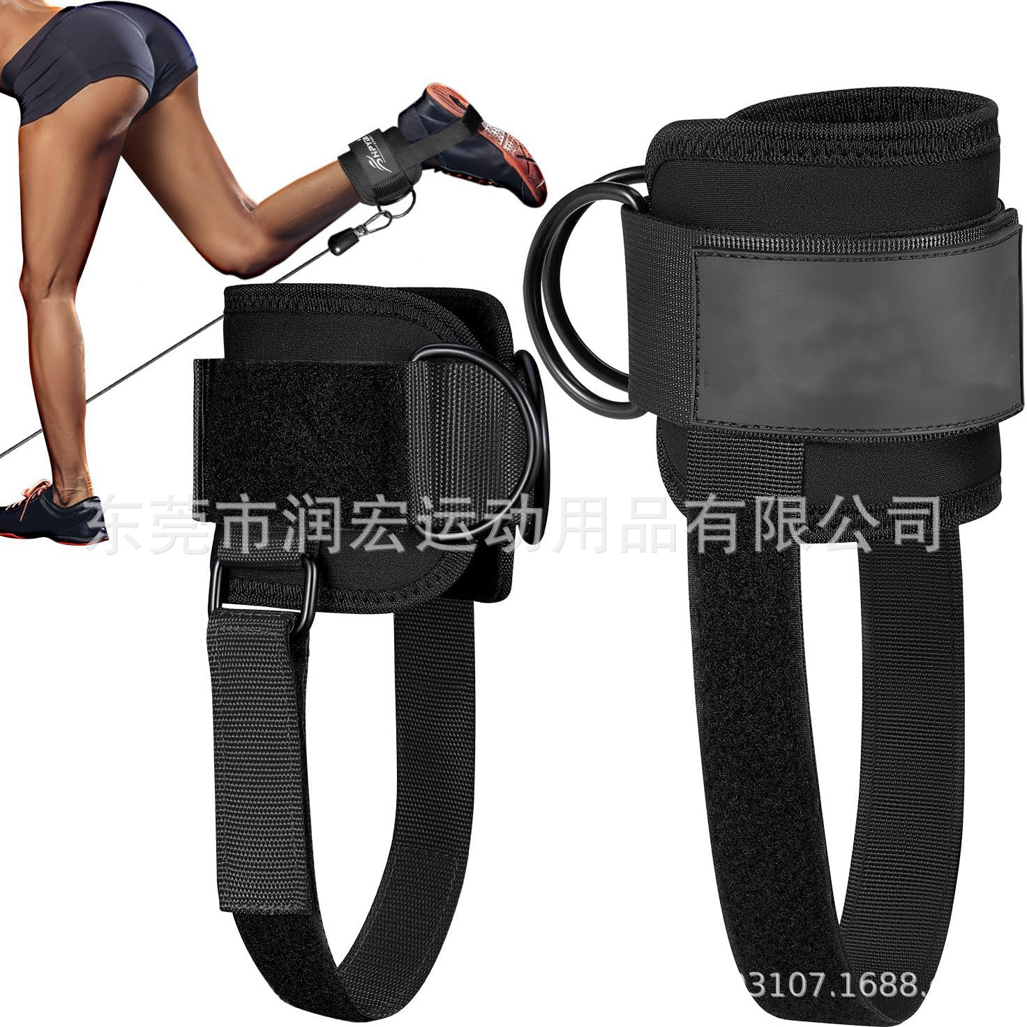 Ankle Strap Taekwondo Leg Strength Training Sports Protective Gear Weight-Bearing Booster Belt Foot Ring Ankle Buckle Ankle Brace