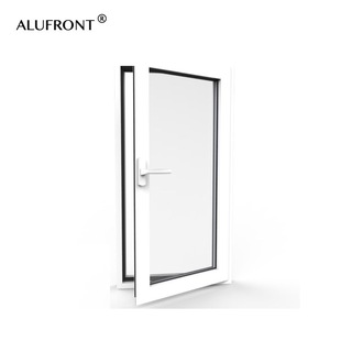 Wangpin doors and windows American certified window screen integrated frosted double-layer soundproof glass aluminum alloy flat window