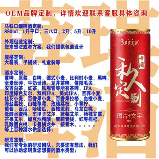 多款果味精酿水果酒招商1升桶装瓶装原浆啤酒厂家承接代工批发