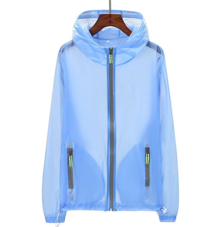 Cremallera reflectante para hombres talla grande ropa de protección solar pareja ropa de piel al aire libre ropa de pesca imagen impresa logo image 9