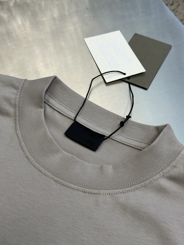 正規バージョン在庫あり高品質BL新作レタープリント刺繍半袖TシャツOSルーズバージョン男女同型T|undefined