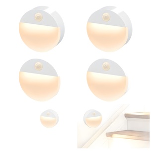 Cross-border new human body induction lamp manufacturers in stock battery kitchen cabinet bedside intelligent induction night light