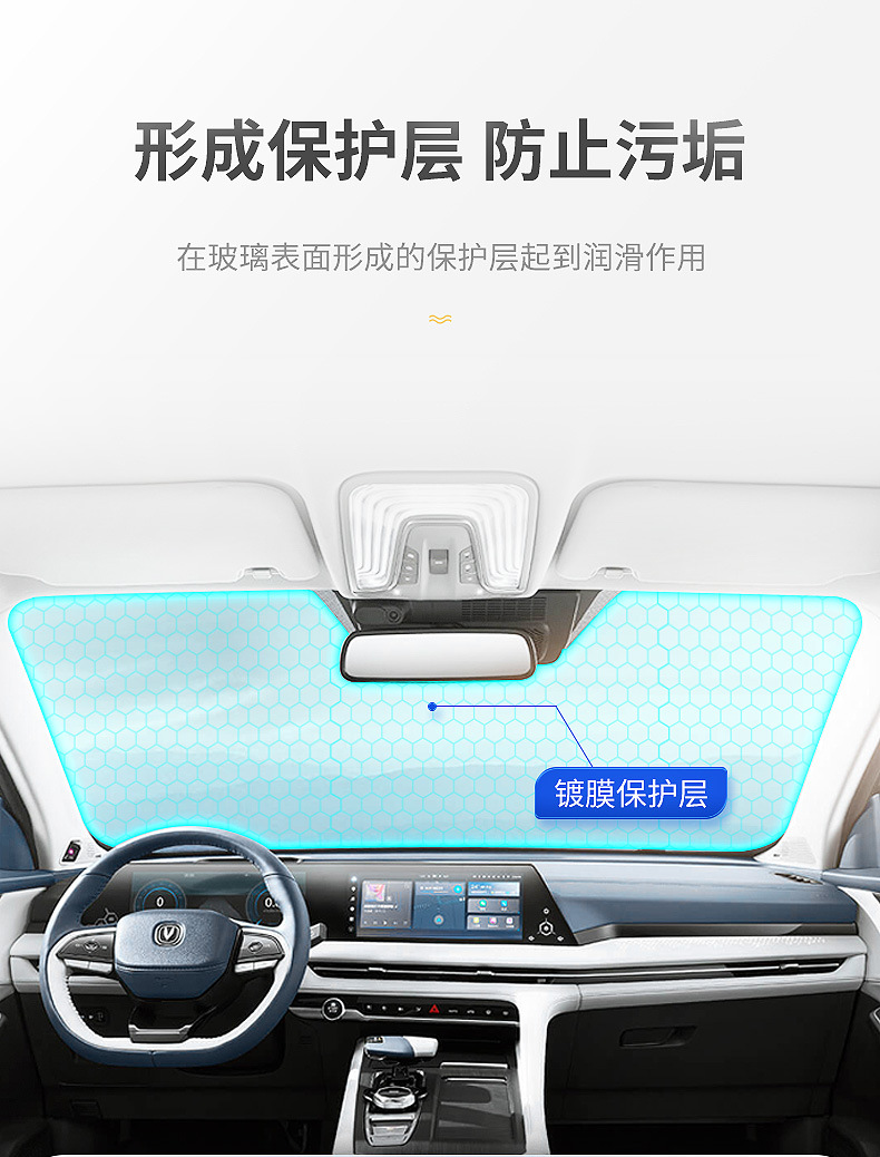 Car Anti-Fog Agent, Car Windshield Long-Lasting Rainproof Agent, Rearview Mirror Window Defogger, Car Interior Defogging Artifact