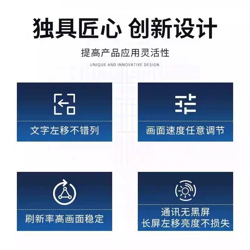 Сетевой порт Lingxin T4T8A4, последовательный порт, вторичная разработка, док-станция для роликового электронного билборда, управляющая карта LED-дисплея