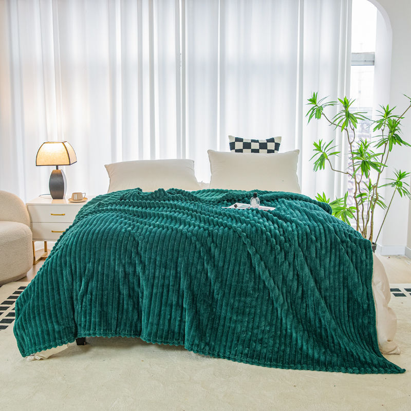 Cubierta de acondicionador de oro acurrucado dormitorio de estudiantes se puede lavar con máquina mantas de mantas de lana mágica de verano cuatro estaciones