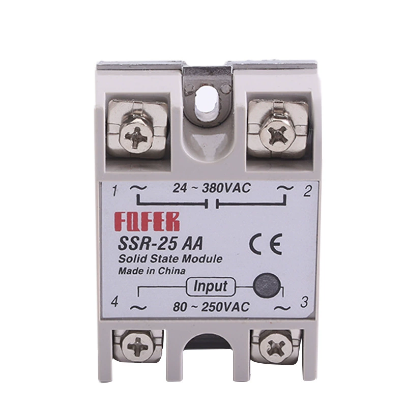 Поставка твердотельного реле сингл-фазное SSR-25AA-100AA DC DC frequented твердотельное реле