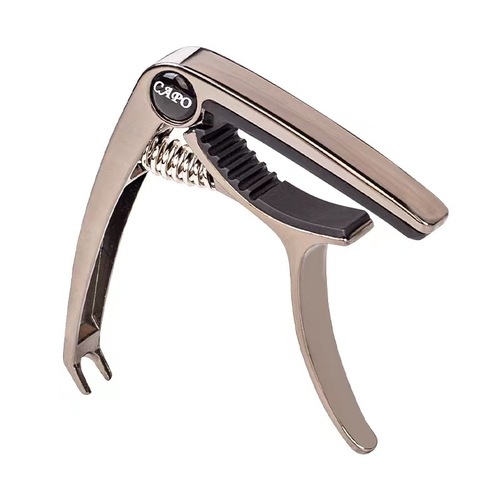 Guitar capo, folk electric guitar, zinc alloy capo, metal one-clip dual-purpose nail guitar capo