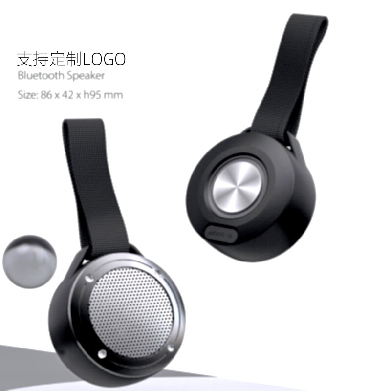 新型ポータブル充電防水bluetoothスピーカーミニ浴室防水アウトドアスポーツストラップ大出力音響|undefined