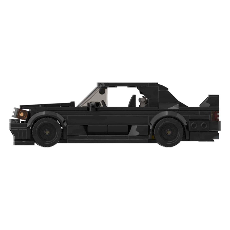 Трансграничный MOC Mercedes-Benz 190E EVO II Детский гоночный спортивный автомобиль Собранные интеллектуальные игрушки Китай Собранные строительные блоки