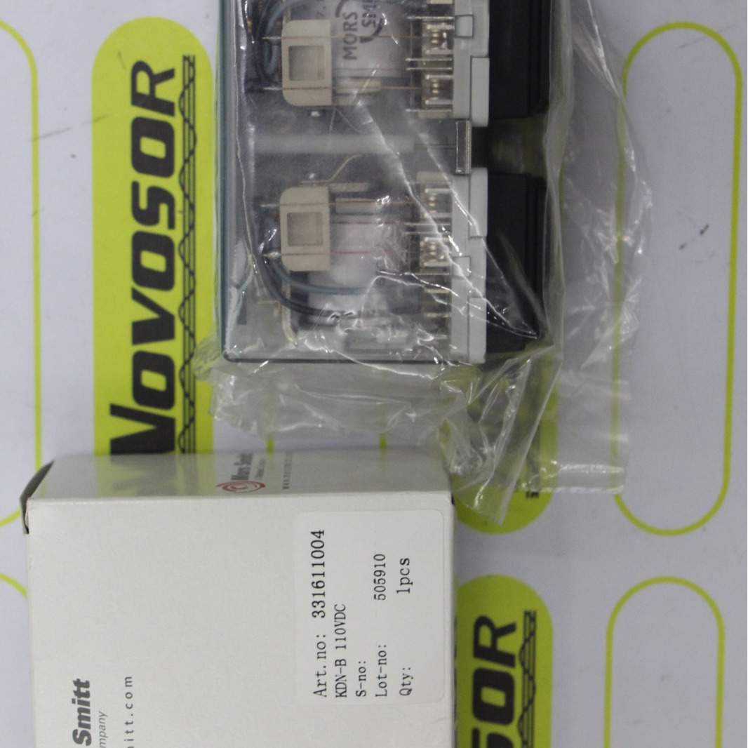 MORS SMITT继电器KDN-B  110VDC咨询后下单