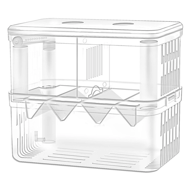 Ящик для разведения павлина Изоляционная коробка для аквариума Бетта инкубационный ящик негабаритная нерестовая инкубирующая комната прозрачный маленький аквариум