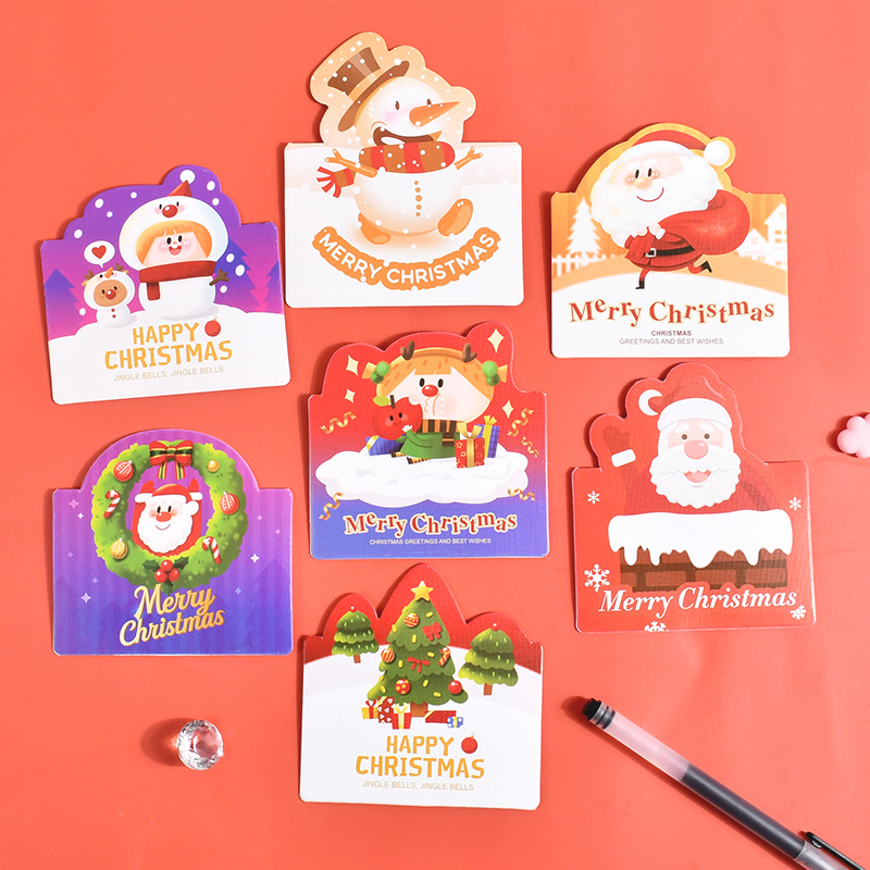 Creative Christmas Greeting Cards New Year's Eve Gift Cards Instagram Thanksgiving Greetings Small Cards Manufacturer Wholesale Customizable