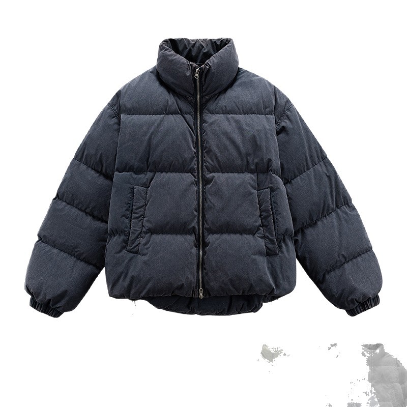Xiaoxiang estilo chaqueta de plumón de mujer 25 chaqueta de invierno ropa de moda coreana ropa de pan de mujer corta image 5
