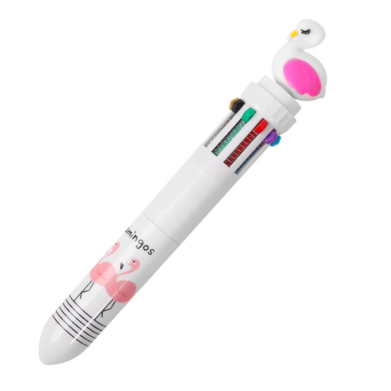Children's cartoon multicoloured ballpoint pen