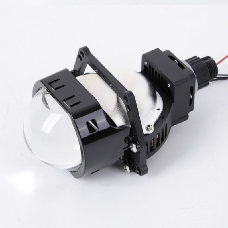 Lente de doble luz LED cuadrada sin pérdida del faro de doble copa de lámpara iluminación frontal cercana