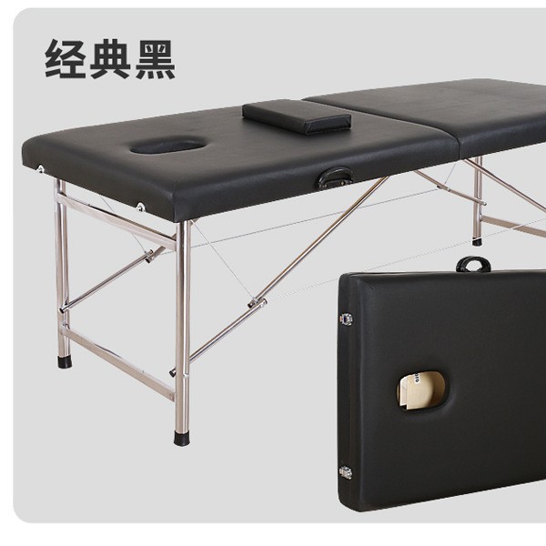 Fabricante de camillas de masaje plegables para clínicas, venta al por mayor de camillas de masaje portátiles, camillas de moxibustión, camillas de belleza con soporte estable para el hogar