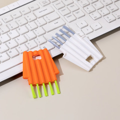 A3195 Cup Lid Brush Household Gap Brush Creative Milk Bottle Brush Nipple Brush Multi-functional Groove Cleaning Brush