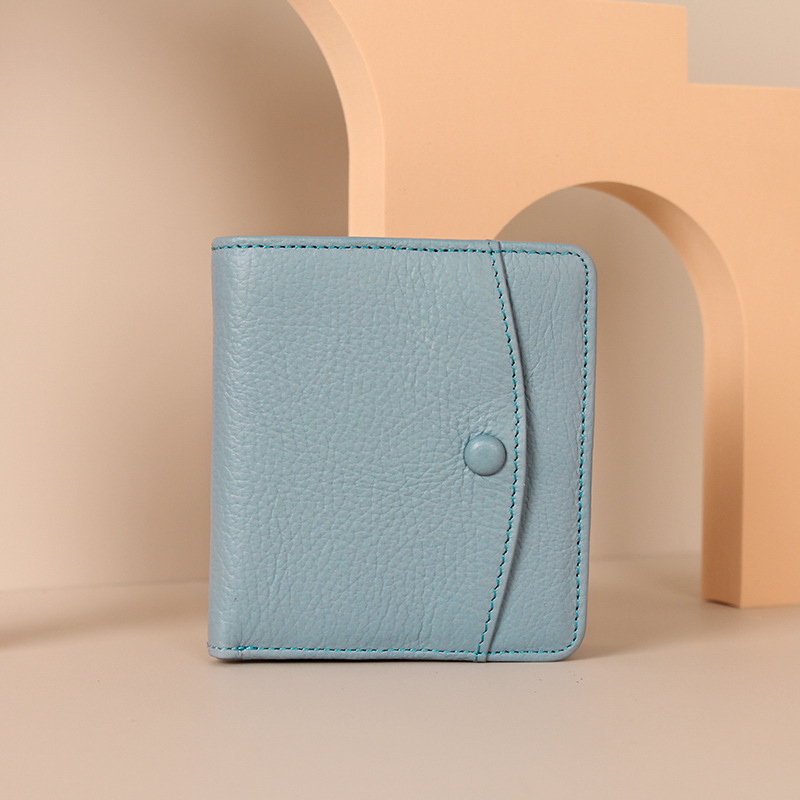 Retro hecho a mano original primera capa de piel de vaca Mini titular de la tarjeta pequeño monedero hombres y mujeres ultrafino de cuero licencia de conducir caso clave