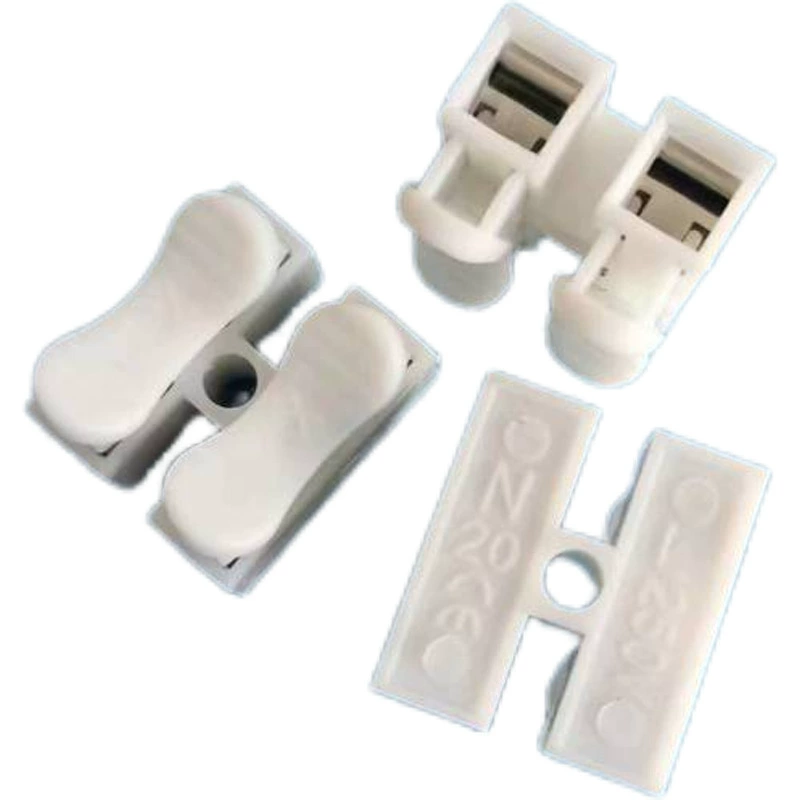 Quick wiring terminal two-in-two-out connector push-type docking CH-2 connector quick wiring
