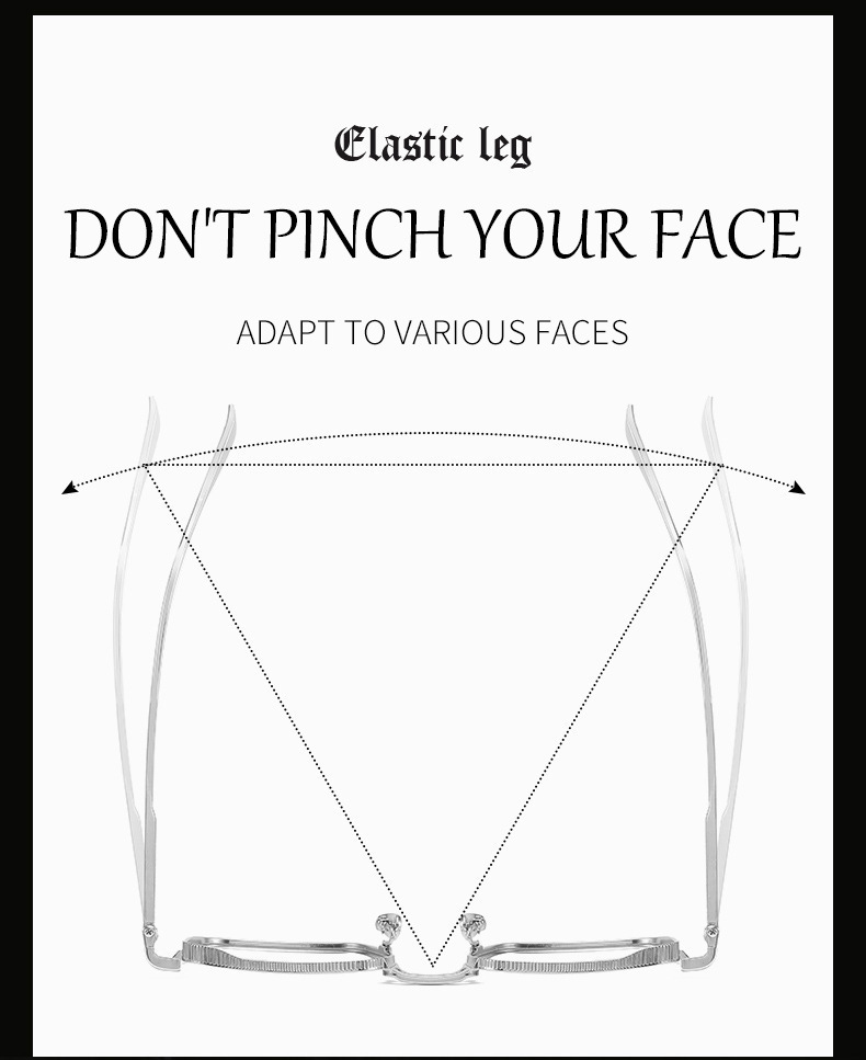 Retro Anti-Blue Light Glasses - Gun Color Frame