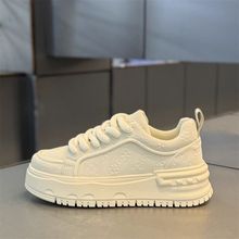 欧洲站男鞋秋季2025新款百搭透气运动休闲潮鞋男款厚底青少年板鞋