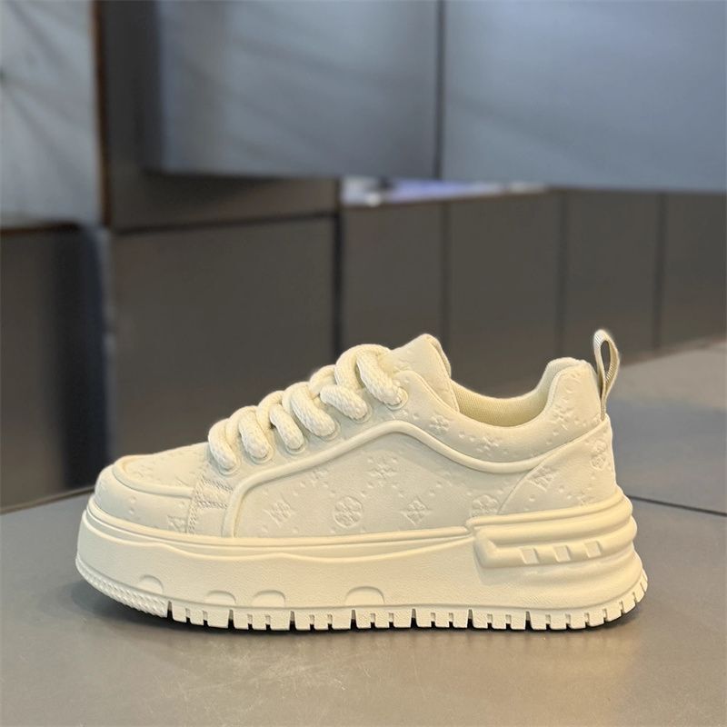 European Men's Shoes Autumn 2025 New Versatile Breathable Sports Casual Trendy Shoes Men's Thick-Soled Youth Sneakers