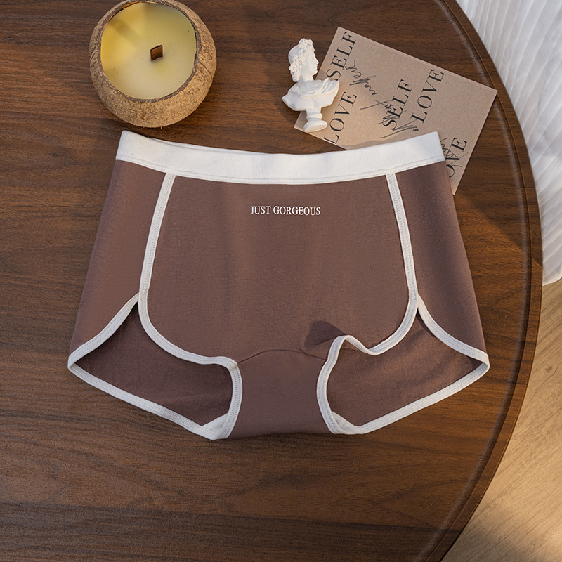 Xinjiang algodón antibacteriano entrepierna bragas de talla grande grasa femenina mm200 kg 2025 nuevo bolso deportivo cadera calzoncillos bóxer pequeños