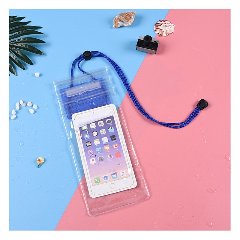 70% off Transparent Mobile Phone Waterproof Bag Customized Velcro Touch Screen Smart Waterproof Dustproof Bag Manufacturer Spot Wholesale